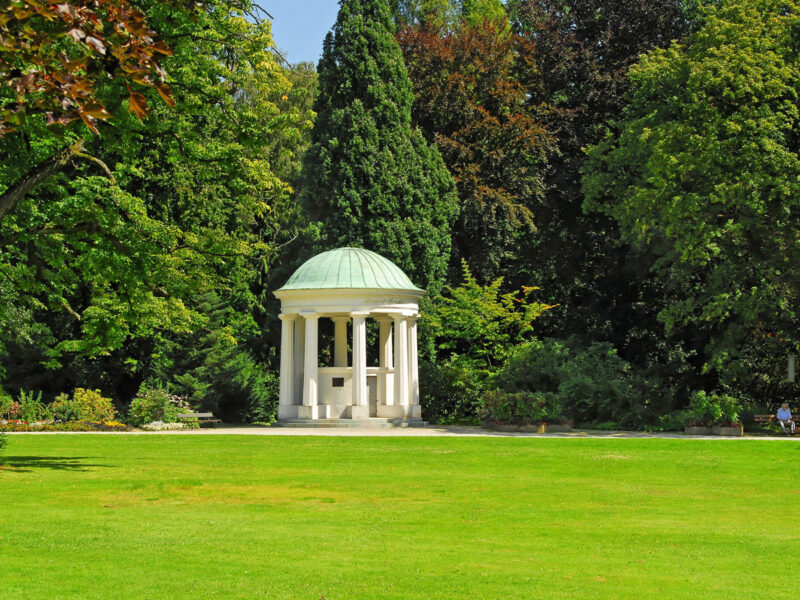 Leopoldsprudel im Kurpark Bad Salzuflen