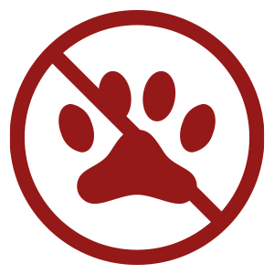Symbol Haustiere verboten