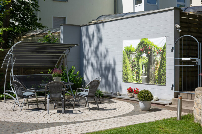 Sitzgruppe im Garten